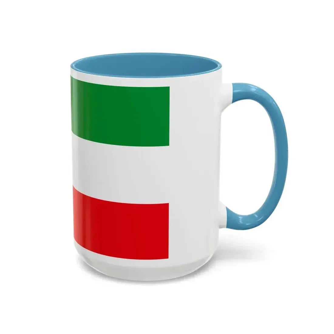 Flag of North Rhine Westphalia Germany - Accent Coffee Mug - Go Mug Yourself
