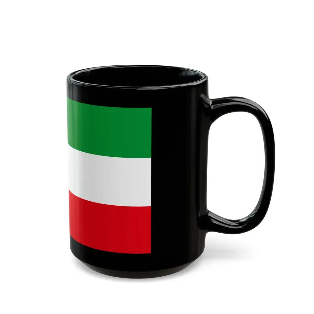 Flag of North Rhine Westphalia Germany - Black Coffee Mug - Go Mug Yourself