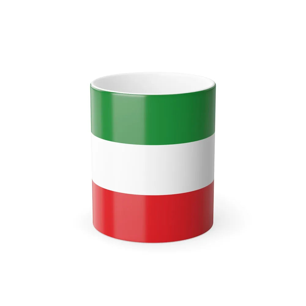 Flag of North Rhine Westphalia Germany - Color Changing Coffee Mug-11oz-Go Mug Yourself