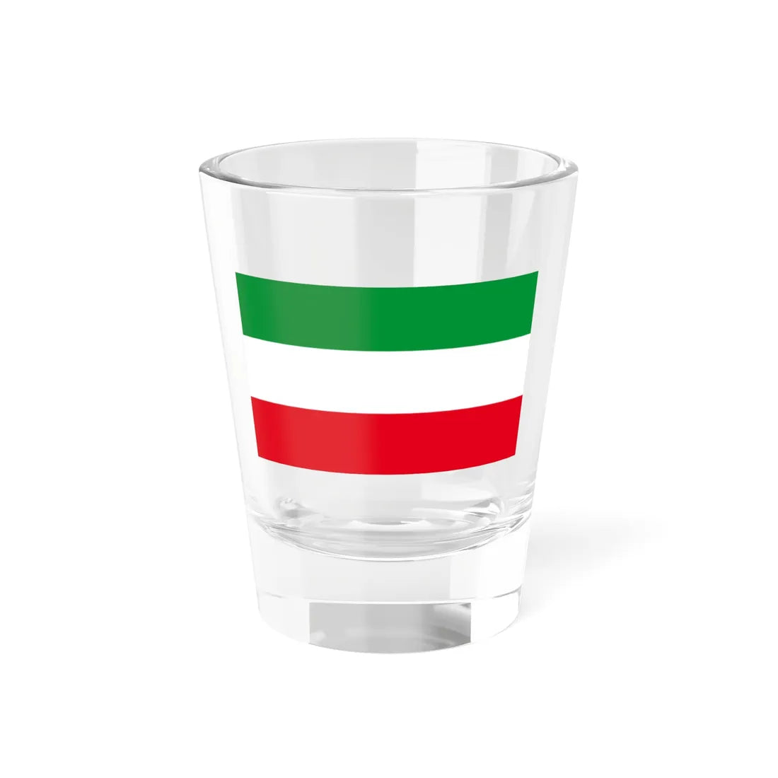 Flag of North Rhine-Westphalia (Germany) Shot Glass 1.5oz 1.5oz - Go Mug Yourself