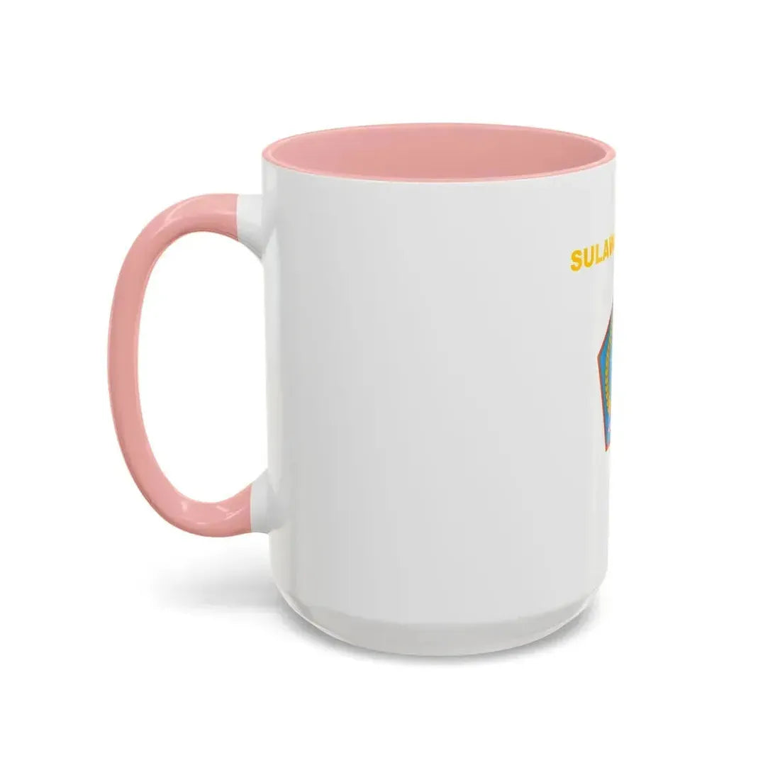 Flag of North Sulawesi Indonesia - Accent Coffee Mug - Go Mug Yourself