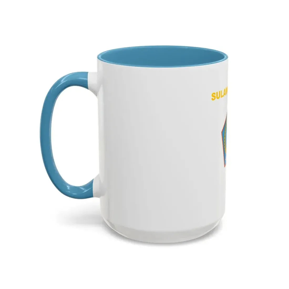 Flag of North Sulawesi Indonesia - Accent Coffee Mug - Go Mug Yourself