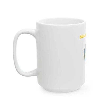 Flag of North Sulawesi Indonesia - White Coffee Mug - Go Mug Yourself