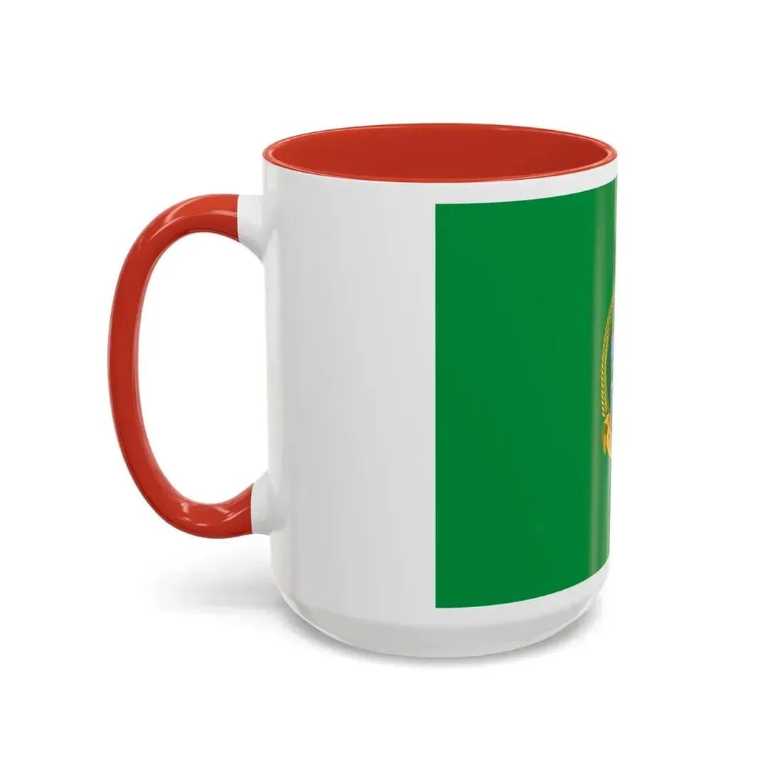 Flag of North Sumatra Indonesia - Accent Coffee Mug - Go Mug Yourself