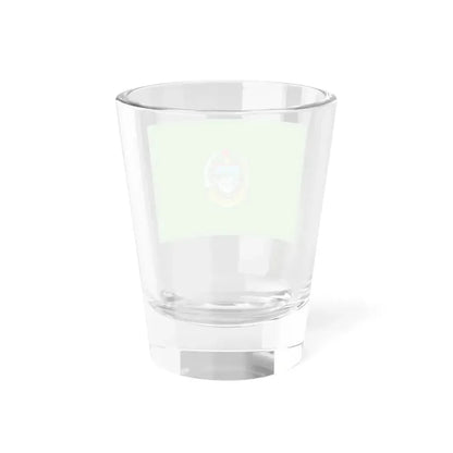 Flag of North Sumatra Indonesia - Shot Glass 1.5oz - Go Mug Yourself
