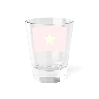 Flag of North Vietnam 1955-1976 (Vietnam) Shot Glass 1.5oz - Go Mug Yourself