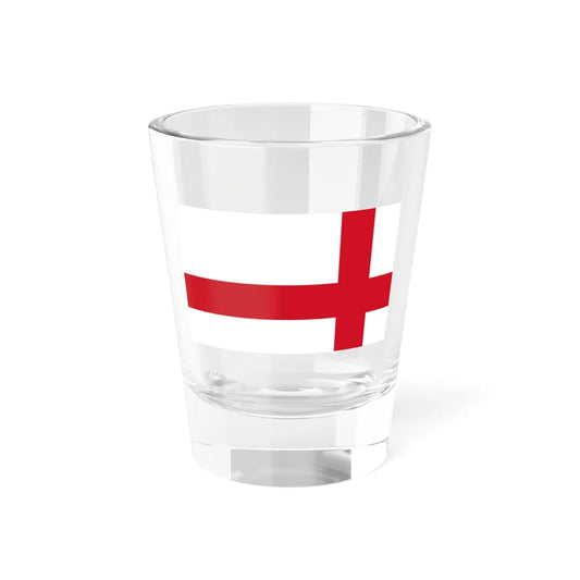 Flag of North West England (England) Shot Glass 1.5oz 1.5oz - Go Mug Yourself