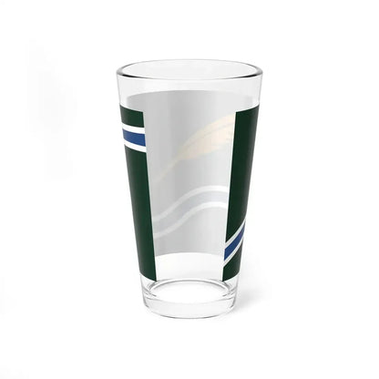Flag of Northampton, Massachusetts - Pint Glass 16oz - Go Mug Yourself