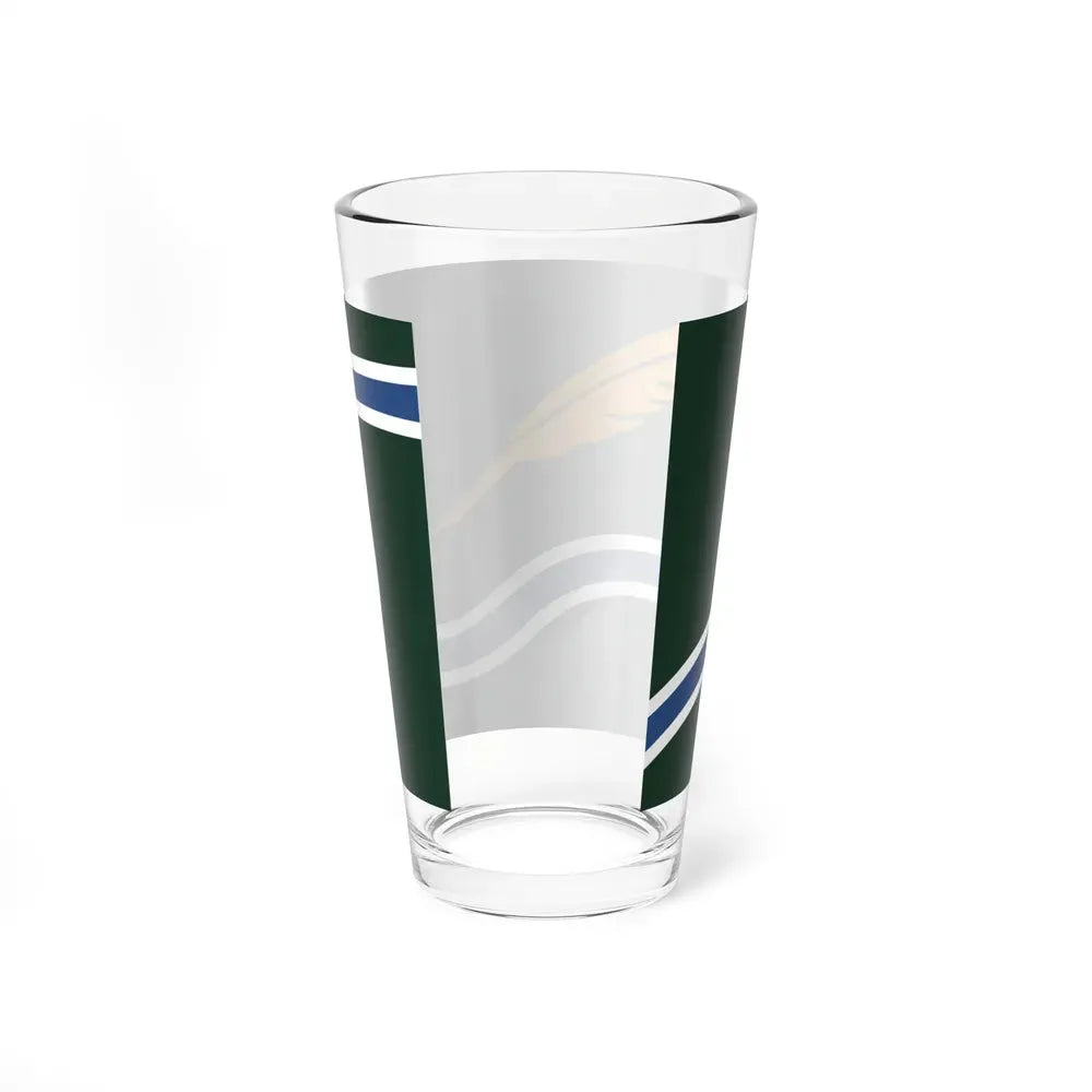 Flag of Northampton, Massachusetts - Pint Glass 16oz - Go Mug Yourself