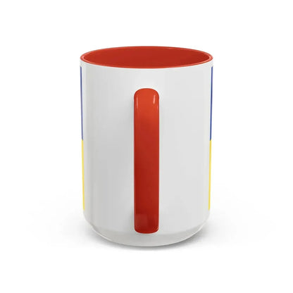 Flag of Northeim Germany - Accent Coffee Mug - Go Mug Yourself