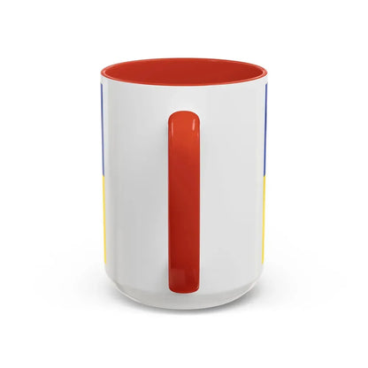 Flag of Northeim Germany - Accent Coffee Mug - Go Mug Yourself