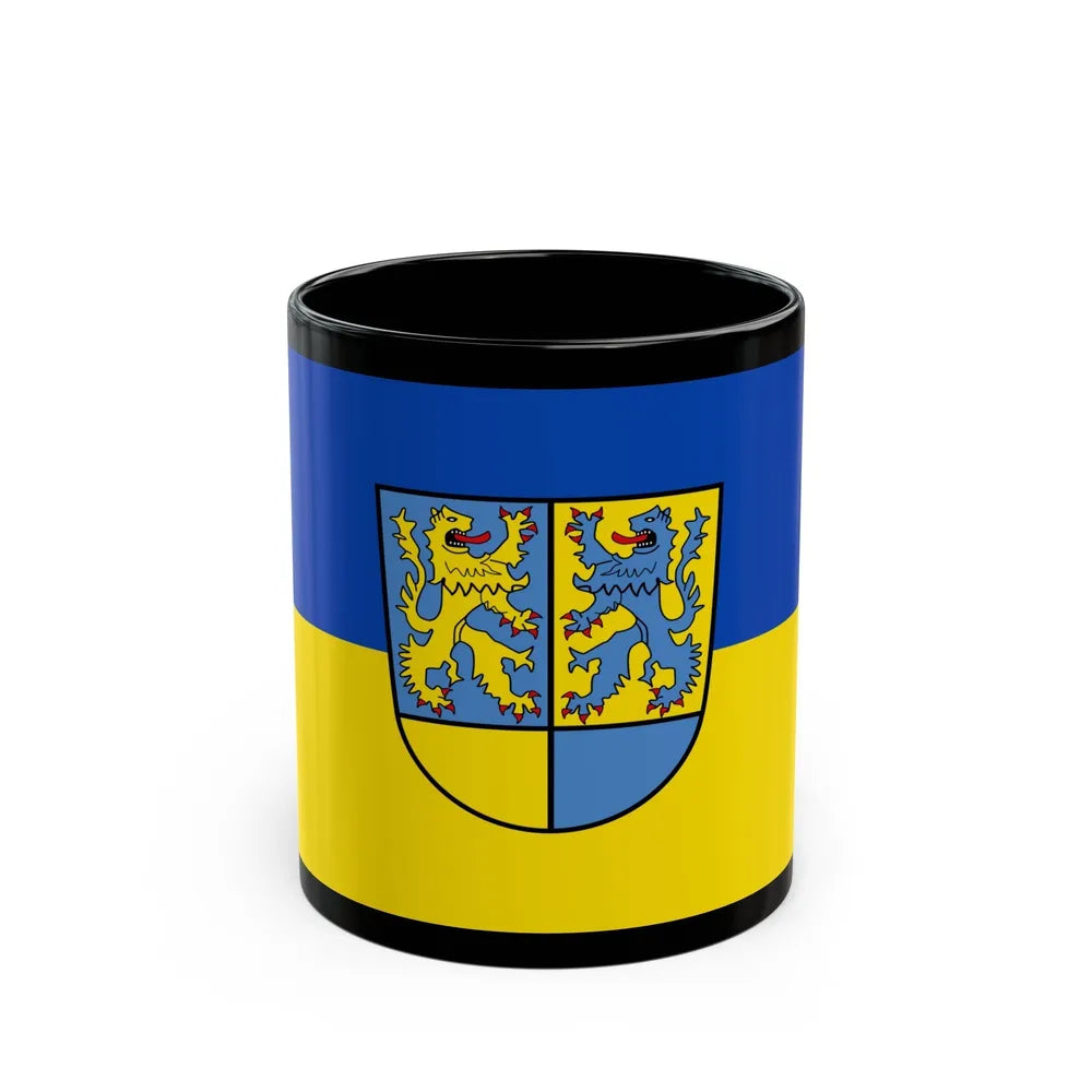 Flag of Northeim Germany - Black Coffee Mug-11oz-Go Mug Yourself