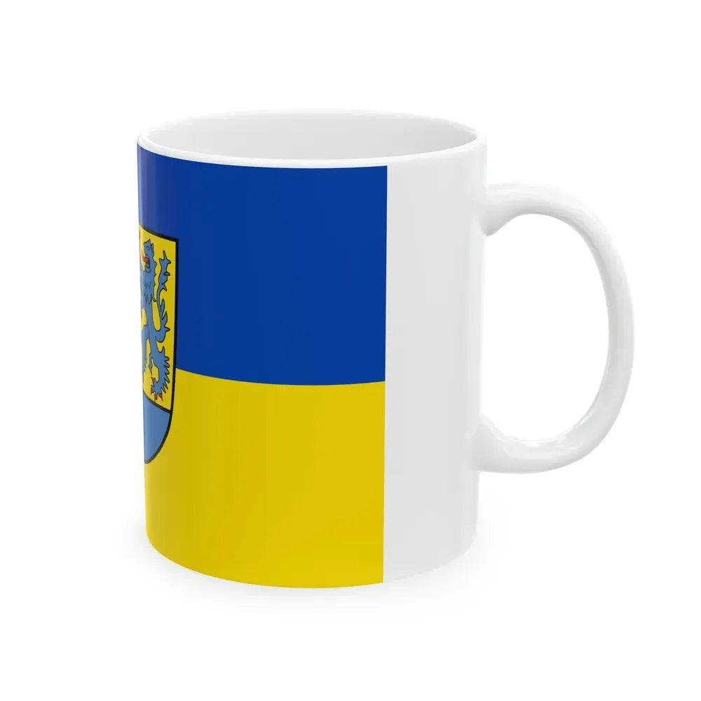 Flag of Northeim Germany - White Coffee Mug - Go Mug Yourself