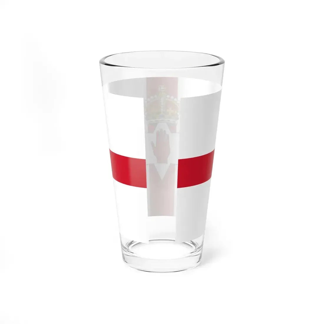 Flag of Northern Ireland 1924-1953 (Ireland) Pint Glass 16oz - Go Mug Yourself
