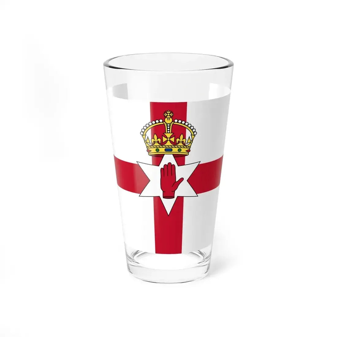 Flag of Northern Ireland 1924-73 (Ireland) Pint Glass 16oz 16oz - Go Mug Yourself