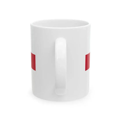 Flag of Northern Ireland 1924-73 (Ireland) White Coffee Mug - Go Mug Yourself
