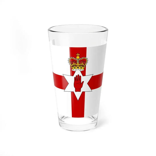 Flag of Northern Ireland 1953-1972 3-2 (Ireland) Pint Glass 16oz 16oz - Go Mug Yourself