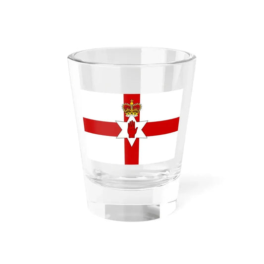 Flag of Northern Ireland 1953-1972 3-2 (Ireland) Shot Glass 1.5oz 1.5oz - Go Mug Yourself