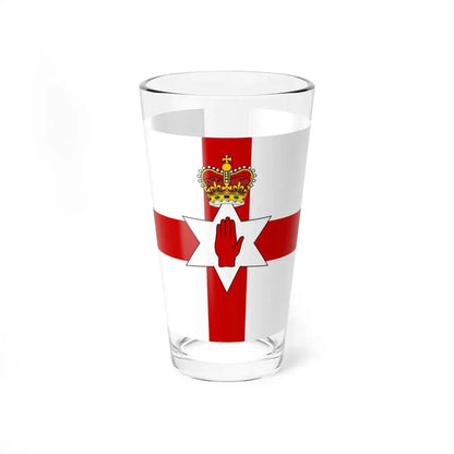 Flag of Northern Ireland 1953-1972 (Ireland) Pint Glass 16oz 16oz - Go Mug Yourself