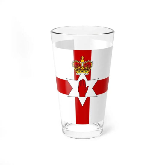 Flag of Northern Ireland 1953-1972 (Ireland) Pint Glass 16oz 16oz - Go Mug Yourself