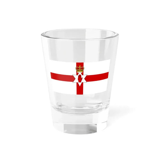 Flag of Northern Ireland 1953-1972 (Ireland) Shot Glass 1.5oz 1.5oz - Go Mug Yourself