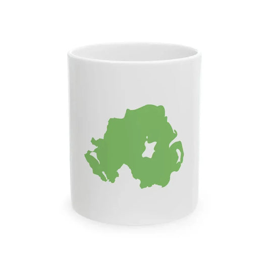Flag of Northern Ireland unofficial (Ireland) White Coffee Mug 11oz - Go Mug Yourself