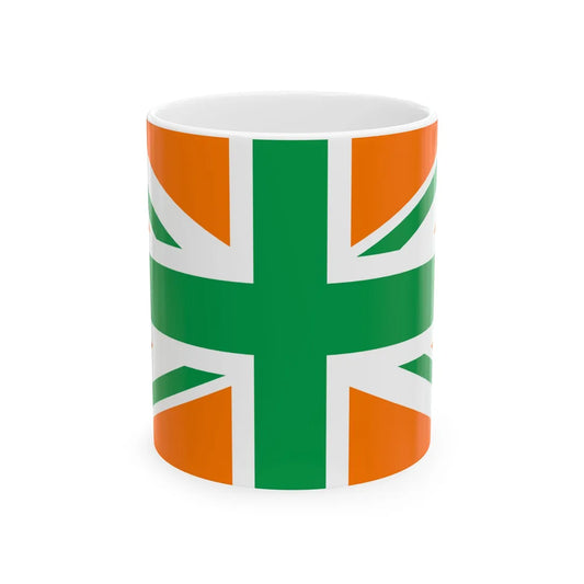 Flag of Northern Ireland3 (Ireland) White Coffee Mug 11oz - Go Mug Yourself