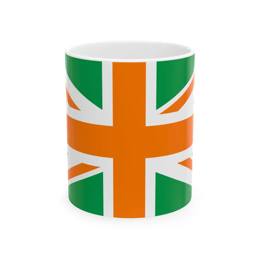 Flag of Northern Ireland4 (Ireland) White Coffee Mug 11oz - Go Mug Yourself