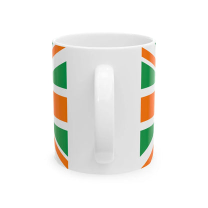 Flag of Northern Ireland4 (Ireland) White Coffee Mug - Go Mug Yourself