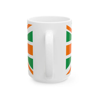 Flag of Northern Ireland4 (Ireland) White Coffee Mug - Go Mug Yourself