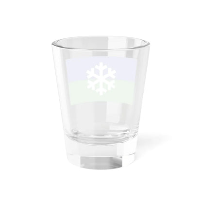 Flag of Northern oblastnichestvo (Russia) Shot Glass 1.5oz - Go Mug Yourself