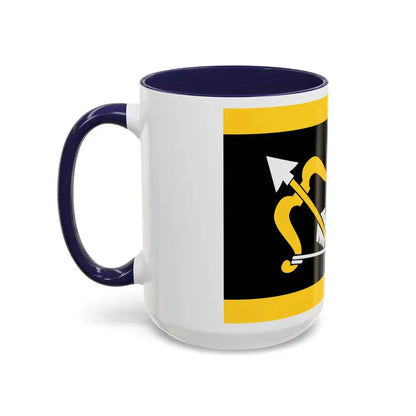 Flag of Northern Savonia Finland - Accent Coffee Mug - Go Mug Yourself