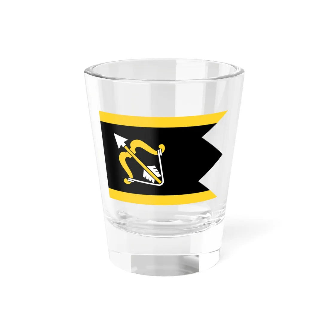 Flag of Northern Savonia (Finland) Shot Glass 1.5oz 1.5oz - Go Mug Yourself