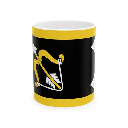 Flag of Northern Savonia (Finland) White Coffee Mug 11oz - Go Mug Yourself