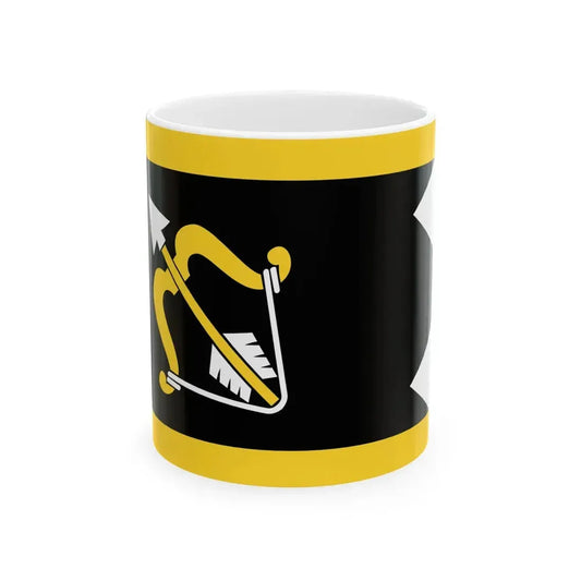 Flag of Northern Savonia (Finland) White Coffee Mug 11oz - Go Mug Yourself