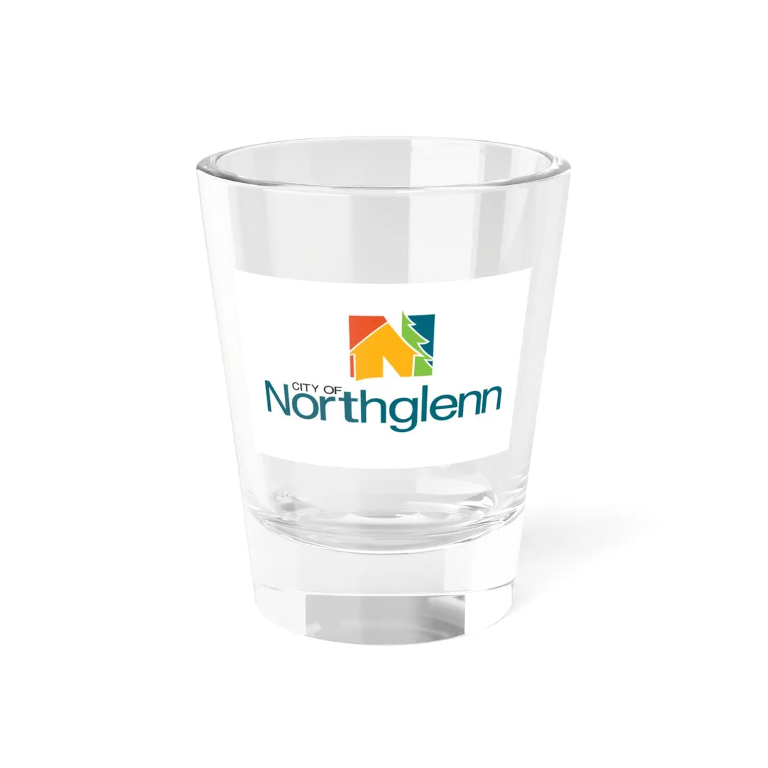 Flag of Northglenn Colorado (United States) Shot Glass 1.5oz 1.5oz - Go Mug Yourself
