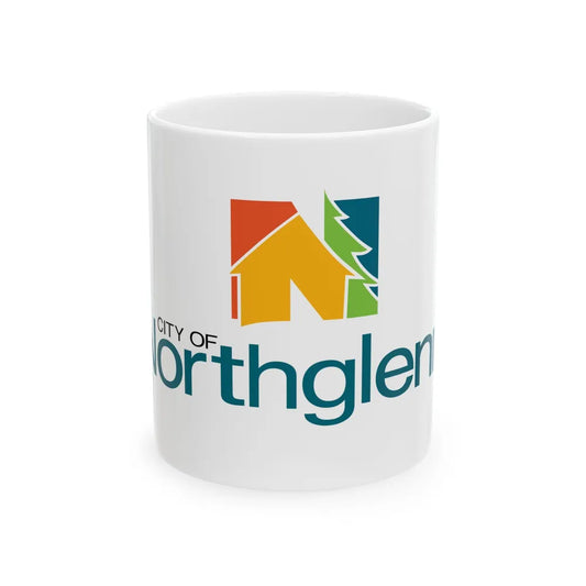Flag of Northglenn Colorado (United States) White Coffee Mug 11oz - Go Mug Yourself