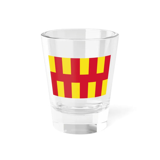Flag of Northumberland (England) Shot Glass 1.5oz 1.5oz - Go Mug Yourself