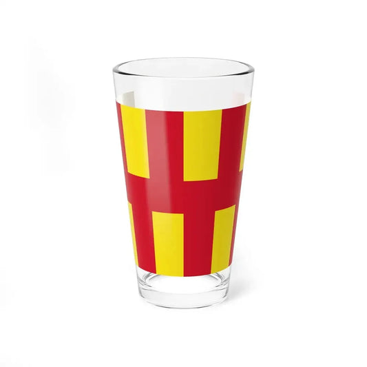 Flag of Northumberland UK - Pint Glass 16oz 16oz - Go Mug Yourself