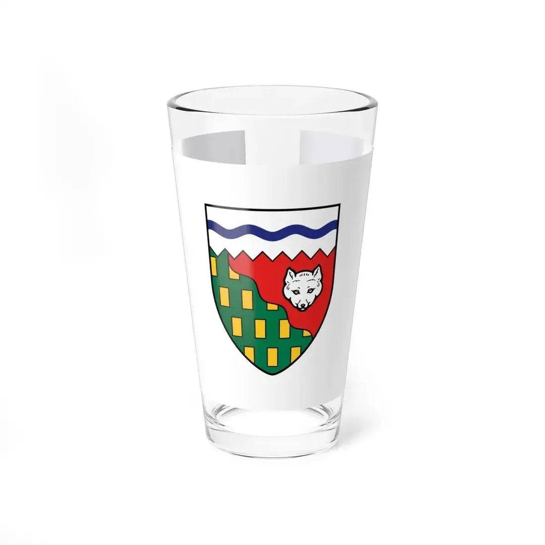 Flag of Northwest Territories Canada - Pint Glass 16oz 16oz - Go Mug Yourself