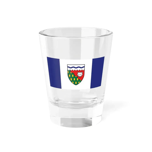 Flag of Northwest Territories Canada - Shot Glass 1.5oz 1.5oz - Go Mug Yourself