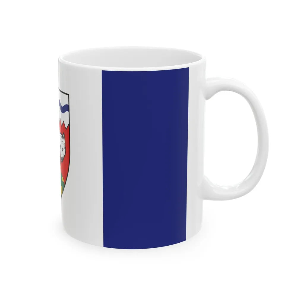 Flag of Northwest Territories Canada - White Coffee Mug-Go Mug Yourself