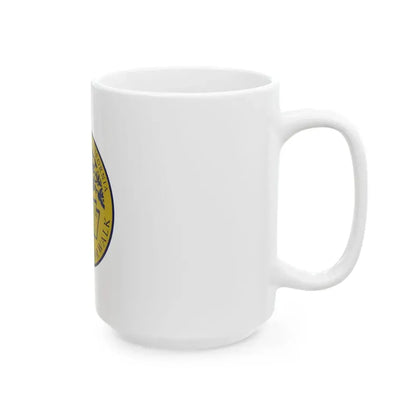 Flag of Norwalk California (United States) White Coffee Mug - Go Mug Yourself