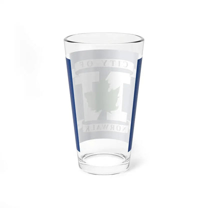 Flag of Norwalk, Ohio - Pint Glass 16oz - Go Mug Yourself