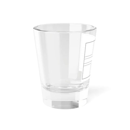 Flag of Norway colouring page (Norway) Shot Glass 1.5oz - Go Mug Yourself
