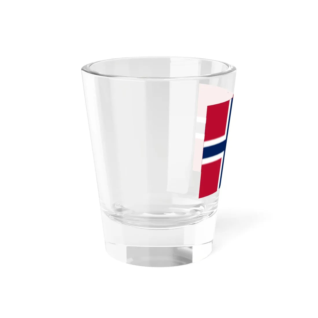 Flag of Norway (Norway) Shot Glass 1.5oz - Go Mug Yourself