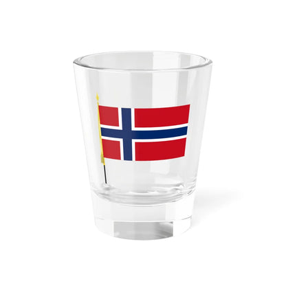 Flag of Norway parade (Norway) Shot Glass 1.5oz 1.5oz - Go Mug Yourself