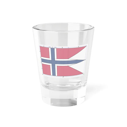 Flag of Norway - state and war construction sheet (Norway) Shot Glass 1.5oz 1.5oz - Go Mug Yourself