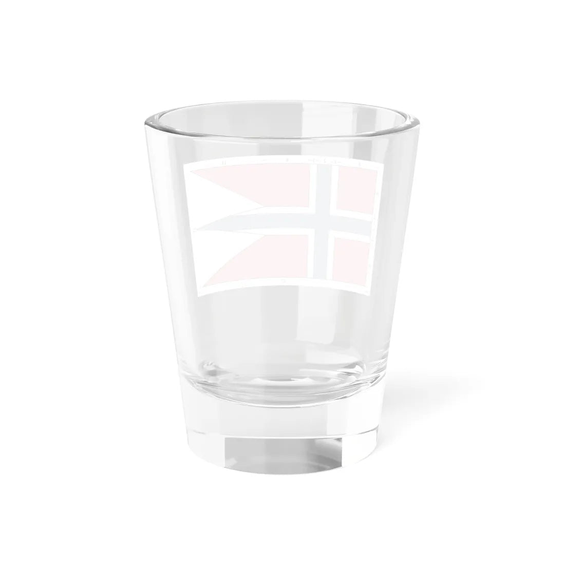 Flag of Norway - state and war construction sheet (Norway) Shot Glass 1.5oz - Go Mug Yourself
