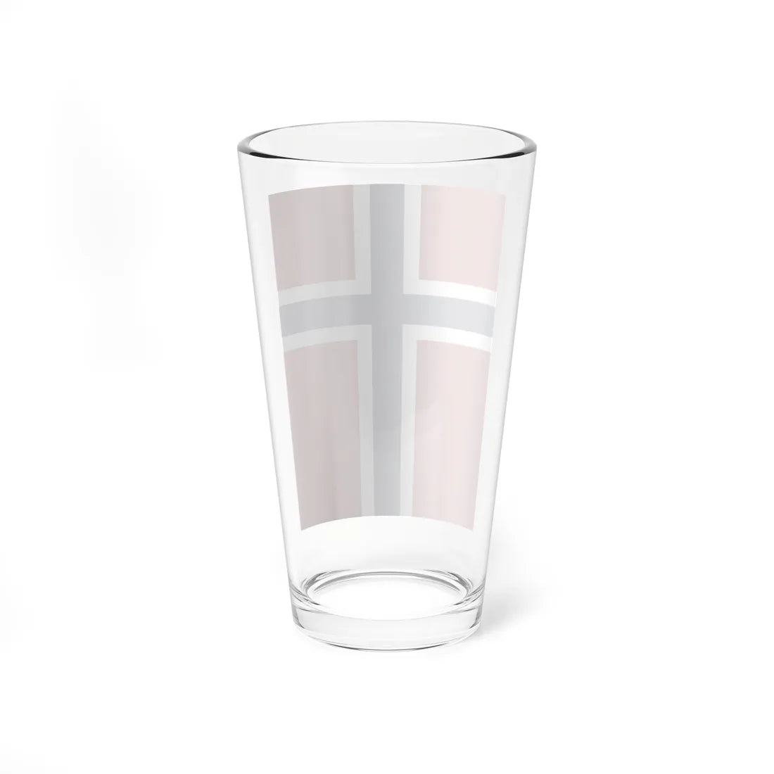 Flag of Norway vertical (Norway) Pint Glass 16oz - Go Mug Yourself